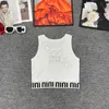 Lyxbrev borr Camisole Kvinnor broderier ärmlösa tank tops sexig skopa hals casual klassisk halter toppar sportväst