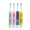 Brosse à dents électrique batterie électrique pour enfants dessin animé petite tête rotative 414 ans 240309