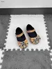 Роскошные туфли для малышей Разноцветные детские туфли принцессы в клетку Размер 21-25 дизайнерские детские туфли Prewalker Box Упаковка для девочек First Walkers 24марта