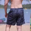 Surfcuz calções de banho masculinos secagem rápida praia board shorts com forro de malha e bolsos verão surf troncos de banho para homem 240305