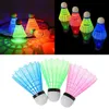 4 stuks Nylon LED Badminton Shuttles Badminton Indoor Outdoor Sport Training Badminton voor Bal Training Game Gereedschap Kit 240304