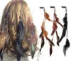 3PCSSET女性羽毛ヘアバンドヘアコームクリップボーホンヘッドバンドヘッドピースボヘミアンタッセルヘアアクセサリーフォークヘアグリップス9050920