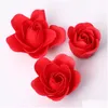 Dekoracyjne kwiaty wieńce hurtowe 81pcs/pudełko ręcznie robione mydło róży sztuczne suszone kwiaty Dzień ślub Walentynki świąteczne dhjdd