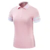 Polos ttygj Summer Women Golf Shortsleeved T Shirt Ladie