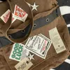 JIAERDI Vintage décontracté sacs à bandoulière femmes Preppy Style Patchwork sac de messager femme Harajuku Grunge esthétique Y2k sac à main 240226