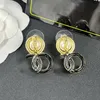 18 -karatowe złoto wysokiej jakości kolczyki stadnina luksusowe kolczyki dla kobiet perłowe moda koreańskie projektantki biżuterii