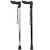98cm Telescopic Walking Stick Load Bearing 250kg Aluminium Alloy Poles Anti-skid Elderly Cane Hiking Stick Climb Tools 240306