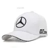 Ball New 2024Caps Mercedes Benz amg F1 racing cap Berretto da baseball ricamato berretto casual alla moda C24