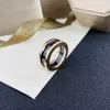 2024 Designer Plain Rings Gold Letters Women Ring LUXURY Jewelry Mens For Party Classic Love Ladies Little Red Man GIFT no box