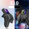 S10 Mini Handheld Game Console Box Retro Classic 520 Games Wireless Gamepad Joystick Controller Video Player Support TV Connect two players for FC SFC Simulator