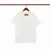 2024L Summer Paris Hommes T-shirts Designer Tee Luxe Flocage Lettre T-shirt T-shirt Classique Mode Blanc, Noir, Vert Femmes Manches courtes Casual Coton T-shirts Tops V