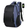 حقيبة ظهر غير رسمية رجال مضاد للسرقة 22L USB سفر Bagpack 15 6 بوصة حقيبة محمول للأعمال رجال مقاوم للماء في الهواء الطلق Schoolbag226c