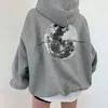 Retro Ins Brief Print Losse Sweatshirt Dames Sweatshirts Japanse Harajuku Ulzzang Vrouwelijke Koreaanse Leuke Kleding Voor Vrouwen 240309