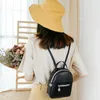 Sacs d'école DOME mignon sac à dos pour femmes en cuir Mini Daypacks Convertible sac à bandoulière sac à main téléphone portable messager bandoulière