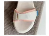 Chaussures habillées Sandales plates d'été pour femmes Style coréen Chaussures d'étudiant Chaussures antidérapantes Plate-forme de plage de voyage