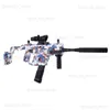 Gun Toys Vector Gel Ball Gun Toy Gun Paintball Electric Manual 2 Modes Toy Machine Gun Weapon Shooting Toy for Children Adult Outdoor T240309