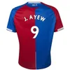 23/24 Crystal Olise Palace Troisième maillots de football ZAHA EZE J.AYEW Maillots de pied extérieur BENTEKE MILIVOJEVIC MATETA ANDERSEN GALLAGHER Kit de maillot de football à domicile