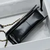 10A sacos de designer bolsa crossbody bolsa de ombro bolsa de corrente de luxo 21cm bolsa de couro de moda preto azul bolsa de designer bolsa de alta qualidade embalagem de caixa de presente frete grátis