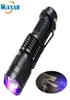 Latarki pochodnie Drop LED UV Torch Light Ultra Violet Blacklight 395nm Bateria lampy do wykrywania szachownicy11024993