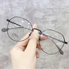 Zonnebrillen Anti Blue Light Myopia -bril Vintage Style Blare oogstam Large bril voor gamingstudenten