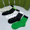 Men's 24ss Socks Mix 5 Colors Cotton Autumn Breathable Skateboard Happy Men Winter Cartoon Bear Mid Tube For Christmas Gift