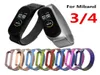 Bracelet magnétique milanais pour xiao mi mi band 4 3 bracelet de montre en acier inoxydable pour bracelet xiaomi bracelet en métal de remplacement miband 4 1995339