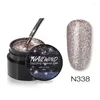 Gel à ongles UV Peinture Glitter Platinum Vernis éblouissant Hybride Semi Permanent Base Top Manucure Set