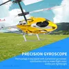 Electric/RC Aircraft RC Helicopter 2.5CH Remote Control Airplane Kids Toy Resistant Collision Alloy Wireless Aircraft Toys for Boys Children Gifts T240309