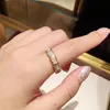 Top quality round shape ring with diamond and shell for women wedding jewelry gift PS8861270Z