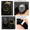 Horlogebanden Nylon Klittenband Horlogeband Voor Bell Ross Panerai Buitensporten Effen Canvas 24 22 Geïntegreerde Accessoires