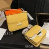 designer torba crossbody biała torebka na ramię Wysoka jakość torebki luksusowe torby skórzane 5a 18-25 cm eleganckie torby wieczorowe design z kurzem dwa rozmiary kobiety portfel