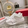 Casual Shoes Womens Round Toe White PU Leather Rhinestones Square Buckle Sneakers Match Colors Girls 2024