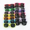 20 stks veel multi-color heren klassieke zonnebril Vrouwen en Mannen Strand Zonnebril kinderzonnebril UV400 Vierkante Style301x