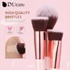 Ducare Professional Makeup Smures 8-27pcs makijaż pędzla pełny zestaw do cienia do cienia do cienia do powiek Syntetyczne kozie Kosmetyki Pęczak 240301