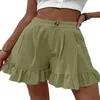 Shorts Pour Femmes 2024 Vêtements D'été Décontracté Jambe Large Lâche Taille Haute Pantalon Trois-quarts Grande Taille Y2k