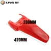 Lingqi CRF 70 Plastisk bakre fender Guard Mud Guard Fairing Kit för Honda CRF70 XR DIRT PIT BIKE Modifierade delar 240301