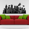 Large Size 132x41 cm Batman Gotham City Wall Decal Comics Sticker Kids Room Home Art Decor6001204