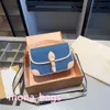 Luxury Designer bag vintage denim bag women crossbody Luxury handbags Hobo Shoulder Bags Blue Denim flower messenger purses Axillary bag