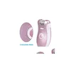 Epilator 2 in1 depilerande elektrisk kvinnlig epilator Razor Lady Shaver Women Girl Hair Borttagning för ansikts kroppsarmhåle underarmben droppe dhzi6