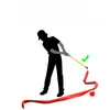 PGM Golf Practitioner Wstbon Swing Stick Praktyka dźwiękowa w celu poprawy treningu golfa w zakresie prędkości wahadłowej HGB020 240227