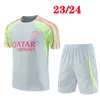 2023 2024 Maillot Algerieトラックスーツサッカージャージートレーニングシャツの男性と子供23 24アルジェリアフットボールトラックスーツジャージーショーツキットMaillot Foot Camisetas Futbol