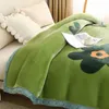 Двухслойное зимнее толстое утяжеленное одеяло из норки Raschel для кровати, мягкие теплые тяжелые пушистые одеяла 240304