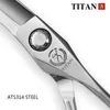 Titan Professional Professional Professional Sticting تصفيف الشعر أدوات قطع الحلاقة مقصات 6.0inch240227