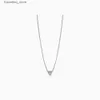 Pendanthalsband designers namic och distinkta diamant 18k lasso halsband l240309