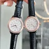 Роскошные кварцевые женские часы высокого качества из розового золота, модные дизайнерские женские часы 33 мм