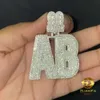 925 Sterling Silver Vvs Diamond Mossinate Pass Diamond Tester Hip Hop Jewelry Necklace Iced Out Solid Back Custom Pendants