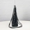 7A Designer-Taschen, Vintage-Rindsleder, Luxusmarke, 22/35 cm, klassische Damenhandtasche mit Kette