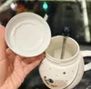 Série astronaute tasse en céramique avec couvercle cuillère mignon boîte-cadeau d'affaires créatif en céramique café tasse à thé vacances anniversaire filles cadeaux 240301