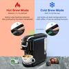 Hibrew cápsula múltipla máquina de café frio dg cappuccino nes pequena cápsula ese pod café moído cafeteria 19bar 5 em 1 h2b 240307