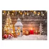 Carpets 40X12 60X180CM Merry Christmas Area Rugs Carpet Floor Mat For Home Kitchen Living Dining Room Playroom Decorations Textile313G